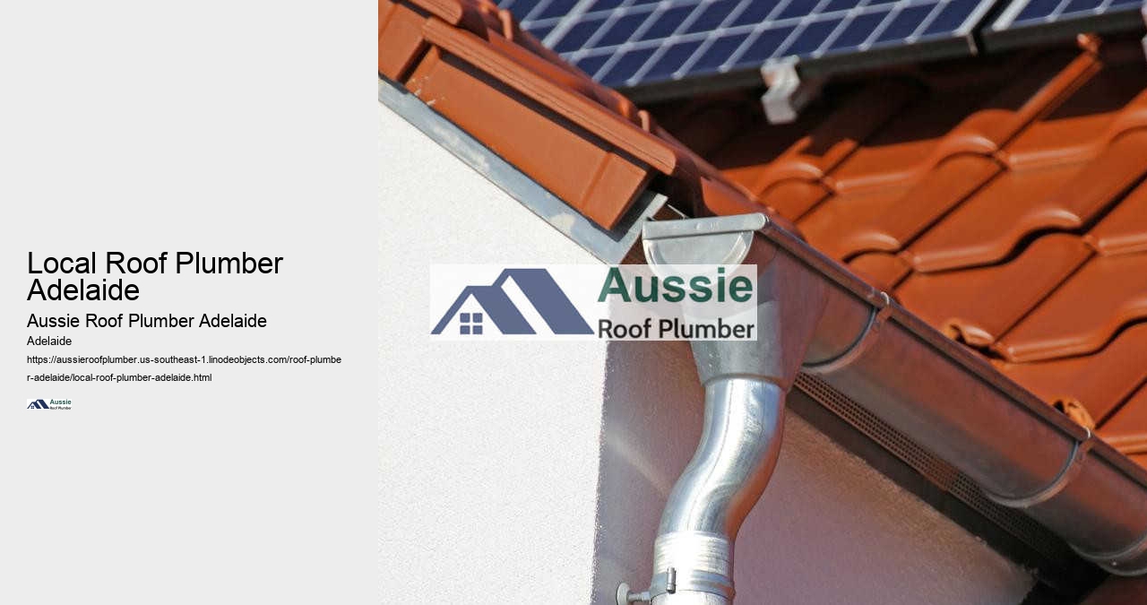 Local Roof Plumber Adelaide